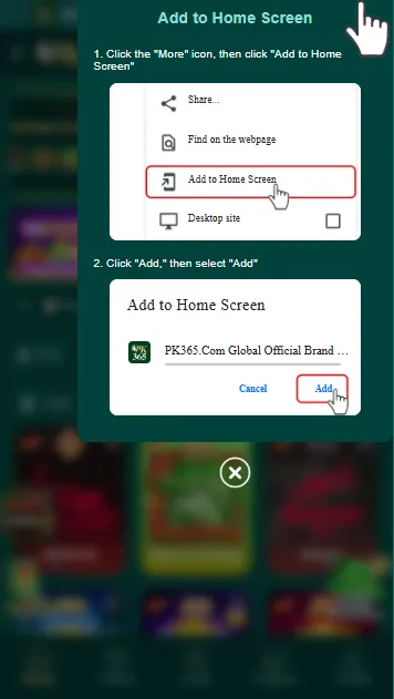 pk365 download
